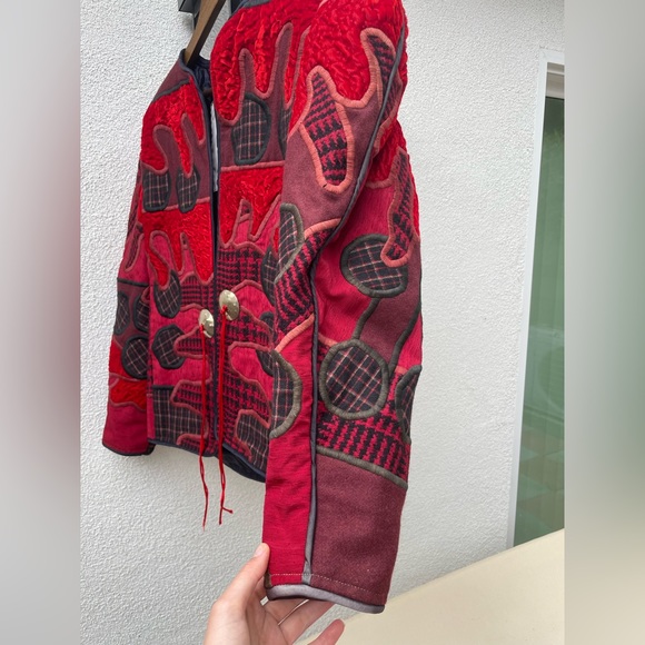 Judith Roberts Patchwork Western Jacket - Picture 3 of 12